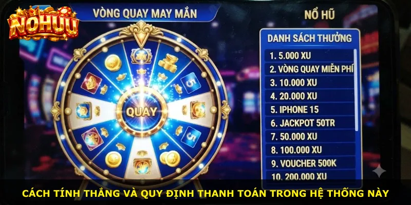 Cách tính thắng và quy định thanh toán trong hệ thống này