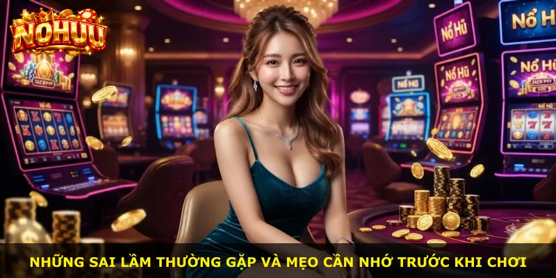Những sai lầm thường gặp và mẹo cần nhớ trước khi chơi