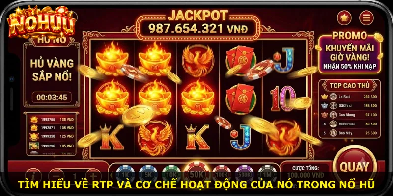 Tìm hiểu về RTP và cơ chế hoạt động của nó trong nổ hũ