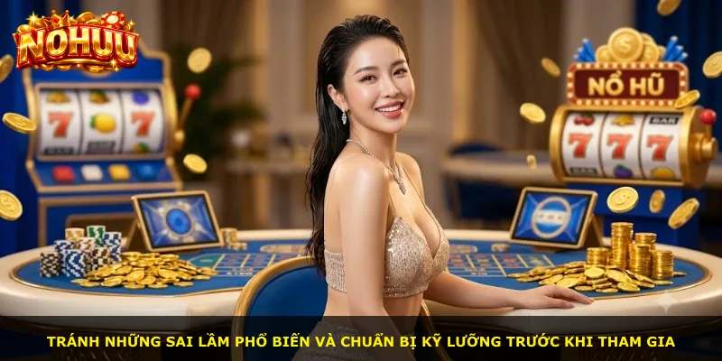 Tránh những sai lầm phổ biến và chuẩn bị kỹ lưỡng trước khi tham gia