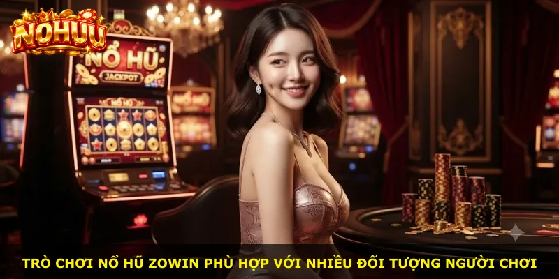 Trò chơi nổ hũ Zowin phù hợp với nhiều đối tượng người chơi
